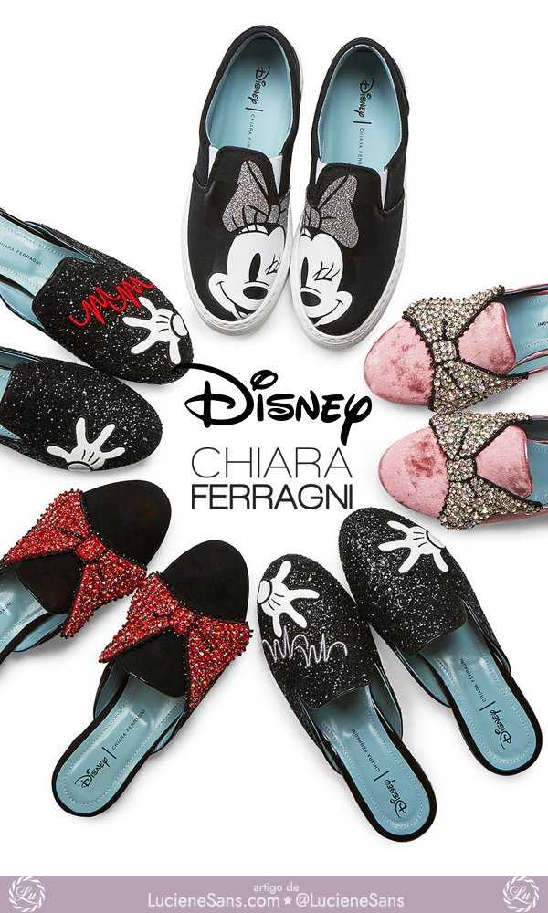 Coleção de Sapatos Minnie Mouse por Chiara Ferragni | ©LucieneSans.com