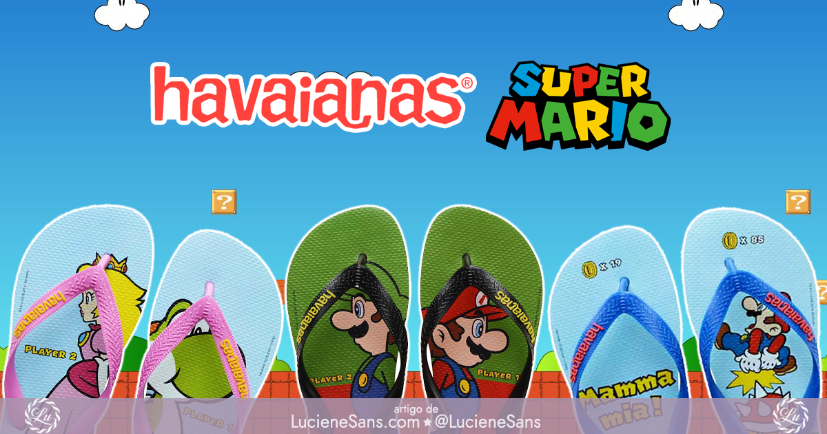 Havaianas mario bros 2025 2018