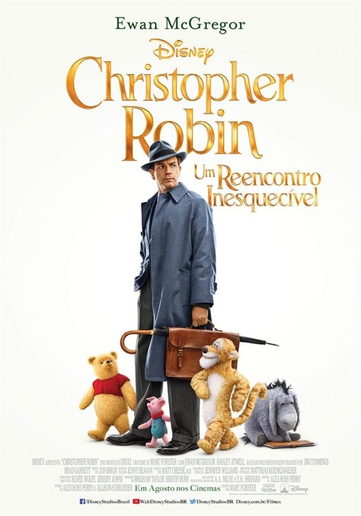 Disney produzirá filme live-action do Ursinho Pooh